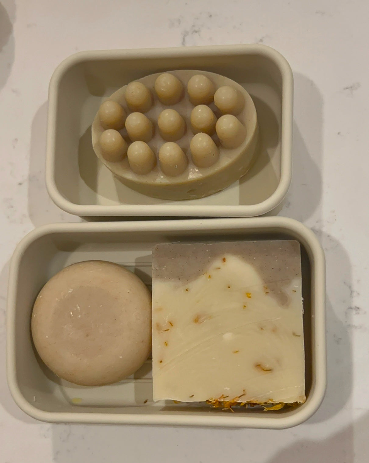 올 실리콘 물 샘 방지 솝컨테이너